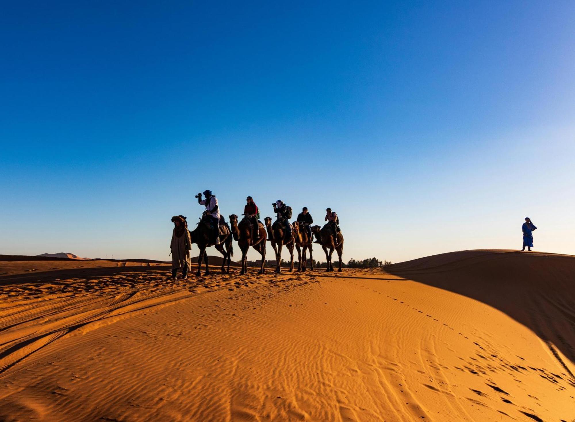 ホテル Sahara Luxury Camp メルズーガ エクステリア 写真