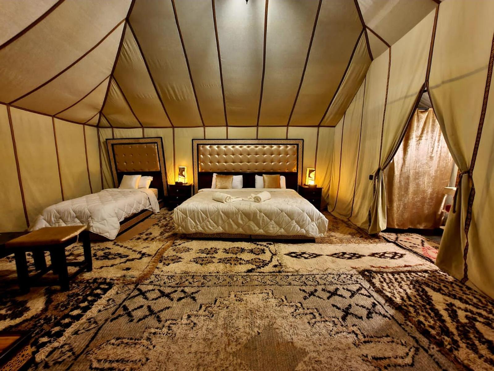 ホテル Sahara Luxury Camp メルズーガ エクステリア 写真