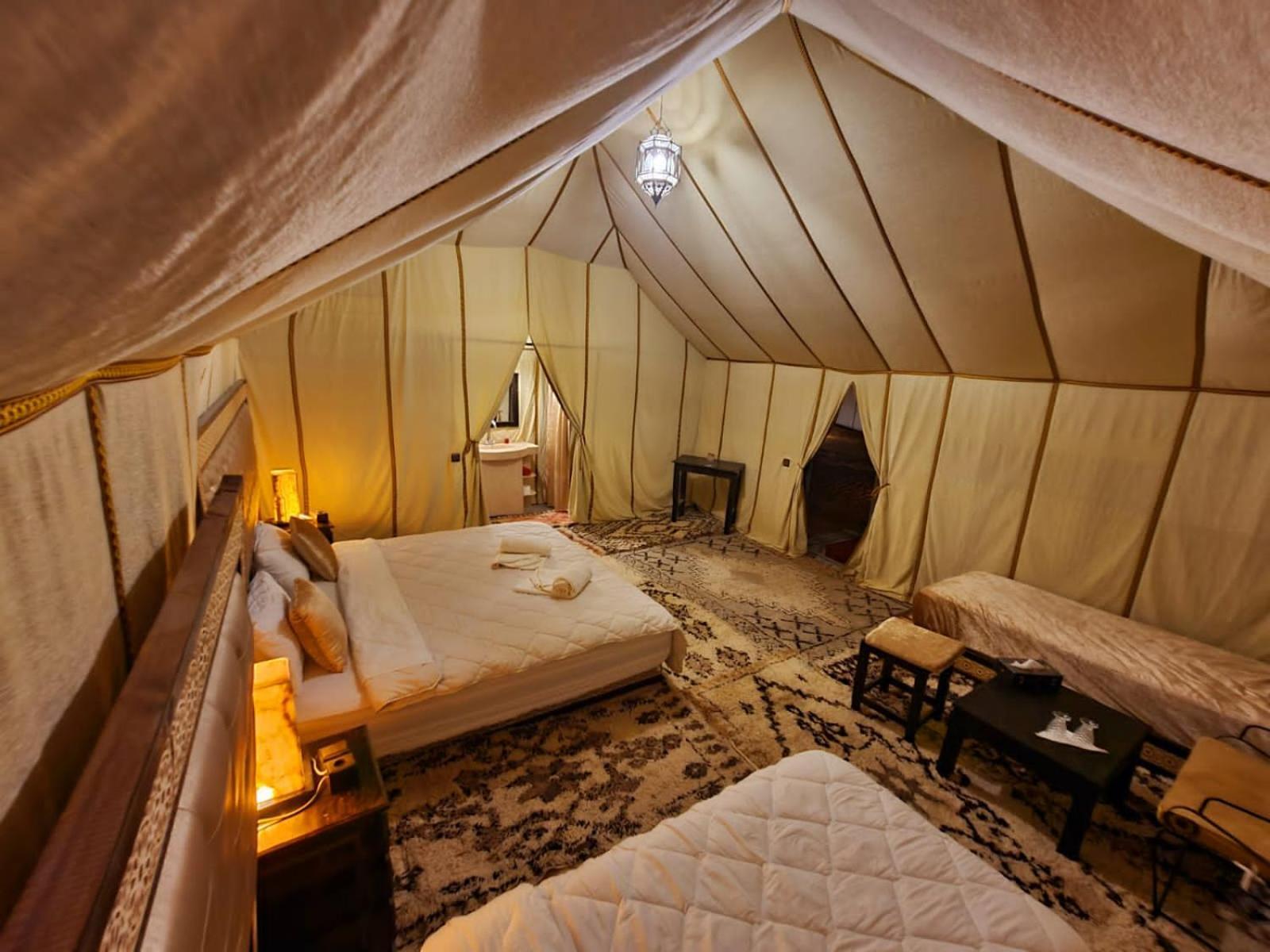 ホテル Sahara Luxury Camp メルズーガ エクステリア 写真