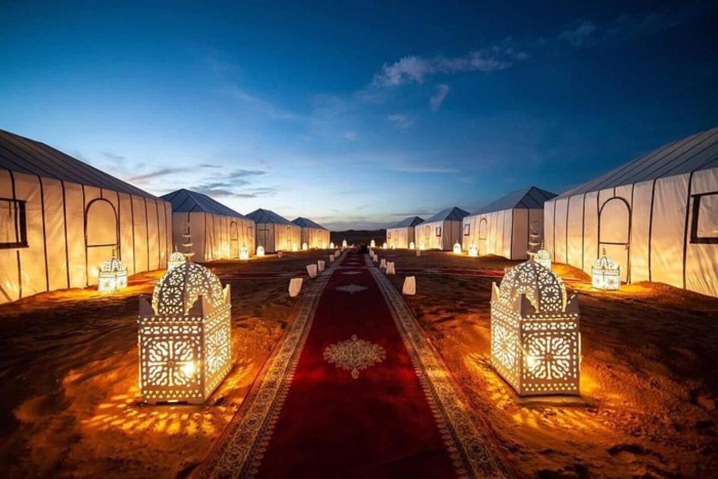 ホテル Sahara Luxury Camp メルズーガ エクステリア 写真