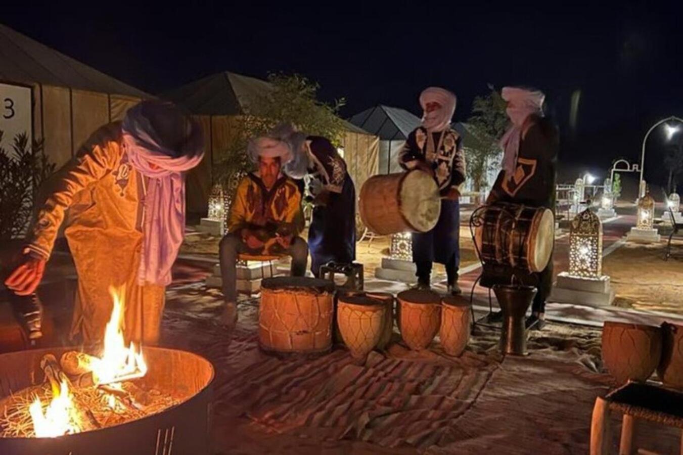 ホテル Sahara Luxury Camp メルズーガ エクステリア 写真